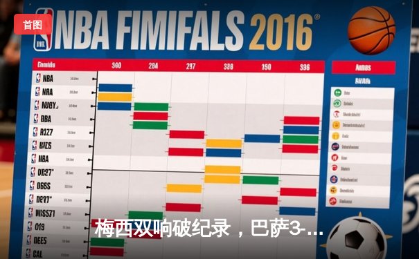 梅西双响破纪录，巴萨3-1完胜皇马登顶西甲积分榜