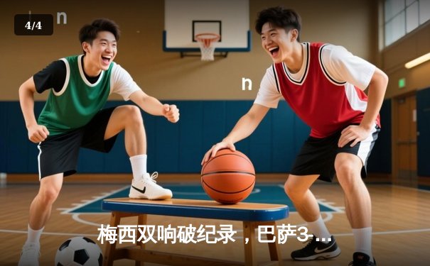 梅西双响破纪录，巴萨3-1完胜皇马登顶西甲积分榜 - 4